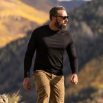 Терморубашка 5.11 Tactical® Tropos Long Sleeve Baselayer Top. Черный 5