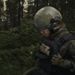 Нагрудний адмін підсумок. Cordura 1000. Кріплення Molle. Чорний 6