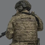 Бойовий бронежилет IBV-1. Вага 3.6 кг. Збільшена площа захисту. Піксель (мм-14). L/XL 6