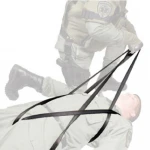 Стропи для евакуації пораненого NAR® Hasty Harness. Колір Чорний 2