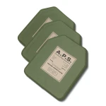 Плиты керамика 6 класс защиты (комплект). Вес 4.8 кг. Размер M (25х30 см.) A.P.S. Олива 8