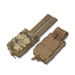 Одинарний підсумок під магазин АК, пластикова основа. MOLLE інтерфейс. Піксель (ММ-14) 9