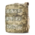 Підсумок утилітарний L. Кріплення Molle. Cordura 1000. Піксель (мм-14).
