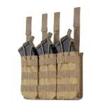 Потрійний підсумок під магазини АК/АR. Cordura 1000. Molle. Койот 5