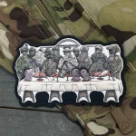 Патч (шеврон) «Secret Feast» от А.Т.А.К.А. Мягкий ПВХ пластик 5