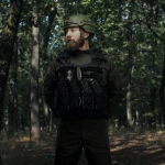 Підсумок одинарний пластиковий для магазину АК/AR. Чорний 2