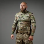 Рашгард тактичний Raptor Rashguard Multicam. Slim fit, polyester 2