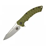 Ніж розкладний SKIF Shark II SW, довжина 217 мм. Руків’я G10. Колір олива 5