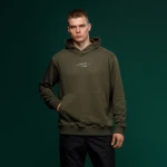 Худі M1 Mono колекція NAME. Cotton and polyester. Колір Олива 2