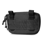 Нагрудний адмін підсумок. Cordura 1000. Кріплення Molle. Чорний 2