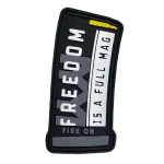 Патч (шеврон) «Свобода - це повний магазин» від А.Т.А.К.А. М’який ПВХ пластик