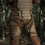 Захист стегон 2-го класу захисту (з балістичним пакетом). Колір койот 8