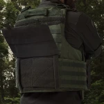 Бойовий бронежилет IBV-1. Вага 3.6 кг. Збільшена площа захисту. Олива. L/XL 9