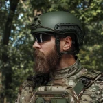 Кевларовий шолом TOR-D (стандарт). Виробник: Україна. Колір Олива. L 3