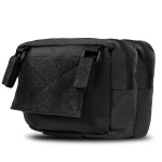 Сумка-напашник PRO 1-го класу захисту. Розмір XL (19х26 см). Матеріал Cordura 1000. Чорний 2