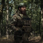 Сумка-напашник стандартна 2-го класу захисту. Матеріал Cordura 1000. Мультикам 10