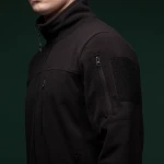 Флісова кофта Ukrarmor Patrol Pullover Fleece Black. Polyester, windproof 3