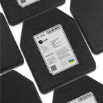 Стальные бронепластины 4 класса (комплект). Вес 9 кг. Размер XL (27х35.5 см.) 3