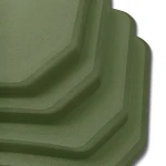 Плиты керамика 6 класс защиты (комплект). Вес 4.8 кг. Размер M (25х30 см.) A.P.S. Олива 4