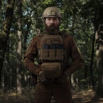 Сумка-напашник PRO 2-го класу захисту. Розмір L (16х22 см). Матеріал Cordura 1000. Койот 4