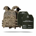 Бронежилет 6-го класу M.V.P. Вага 6.1 кг. Керамічні плити 2.9 кг. Піксель (мм-14)