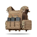 Збільшений бронежилет 4 класу (PRO). Вага 9.7 кг. Сталеві бронеплити 4.5 кг. Койот 4