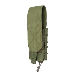 Одинарний закритий підсумок з клапаном під магазин АК/АR. Олива.