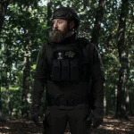 Потрійний еластичний підсумок для магазинів АК/АR відкритого типу з кріпленням MOLLE. Чорний 3