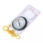 Компас AceCamp Fluorescent Map Compass рідинний, планшетний