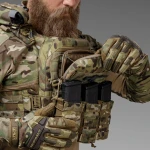 Нагрудний адмін підсумок. Cordura 1000. Кріплення Molle. Мультикам 6