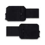Змінні бокові камербанди (чохли) для плитоноски. Розмір М, 20х16 см. Чорний 9