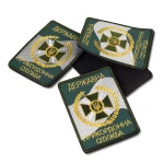 Шеврон (нашивка) ДПС України на липучці, 10х5.8 см 4