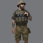 Бойовий бронежилет IBV-2 (Stanag 2920). Вага 3.7 кг. Збільшена площа захисту. Мультикам. S/M 3