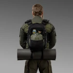 Тактичний рюкзак DP20 на 20 л. Cordura 1000D. Кріплення Molle. Чорний 3