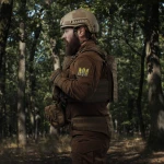 Сумка-напашник PRO 1-го класу захисту. Розмір L (16х22 см). Матеріал Cordura 1000. Койот 7