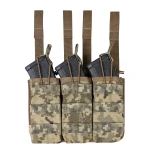 Потрійний підсумок під магазини АК/АR. Cordura 1000. Molle. Піксель (мм-14) 3