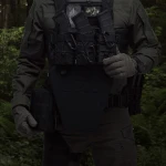 Протиуламковий фартух 1-го класу захисту (з балістичним пакетом). Розмір L. Чорний 9