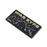 Патч (шеврон) «War Eyes» від libkos. М’який ПВХ пластик, 8х4 см 3