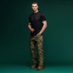 Футболка сітчаста AIR Coolmax. Легка та добре відводить вологу. Чорна 4