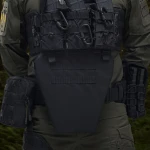 Протиуламковий фартух 1-го класу захисту (з балістичним пакетом). Розмір L. Чорний 3