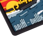 Патч (шеврон) «Двіж-Вишки» від Brand Element. М’який ПВХ пластик 2