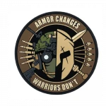 Патч (шеврон) «Evolution» від А.Т.А.К.А. М’який ПВХ пластик. Койот