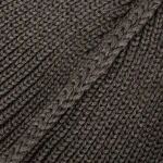 Шапка в’язана Docker Hat. Cotton and wool. Dark coffee 5