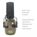 Активні навушники Howard Leight Impact Sport з Bluetooth. Олива 5