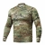 Рашгард тактический Raptor Rashguard Multicam. Slim fit, полиэстер