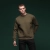 Свитшот Base Soft Sweatshirt. Свободный стиль. Цвет Олива/Olive 5