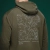 Худи M1 Mono коллекция Avdiivka. Топографическая карта. Cotton and polyester. олива 5