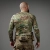 Рашгард тактический Raptor Rashguard Multicam. Slim fit, полиэстер 7